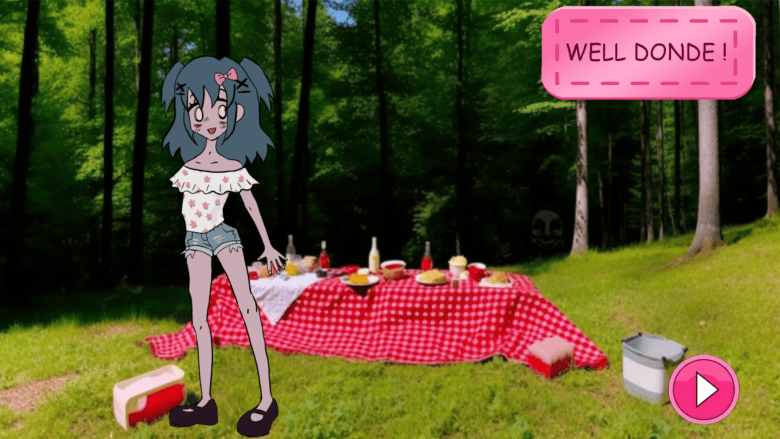 玩家需要為 Lacey 的野餐行程打扮