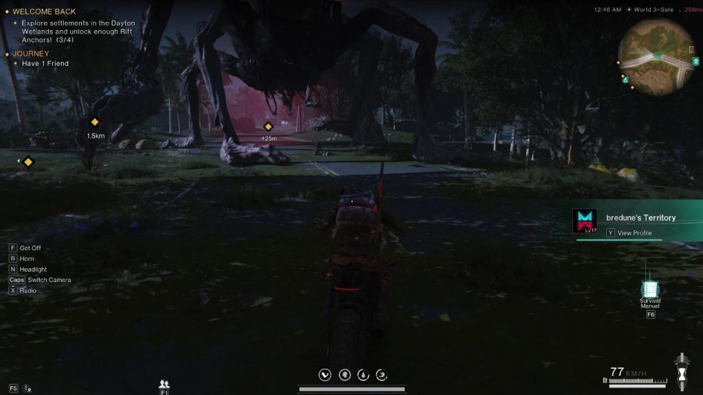 Once Human 遊戲戰鬥畫面