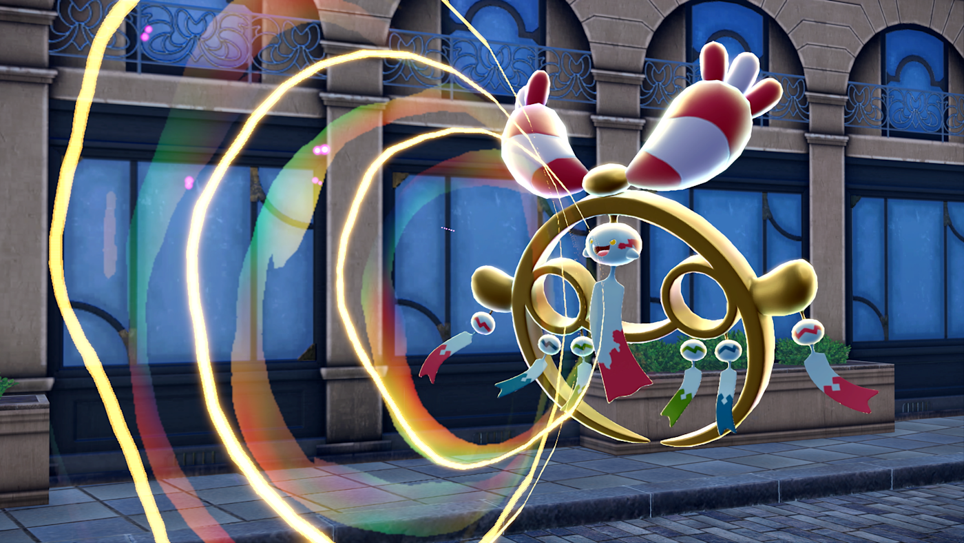 超級風鈴鈴施展強力的音波攻擊