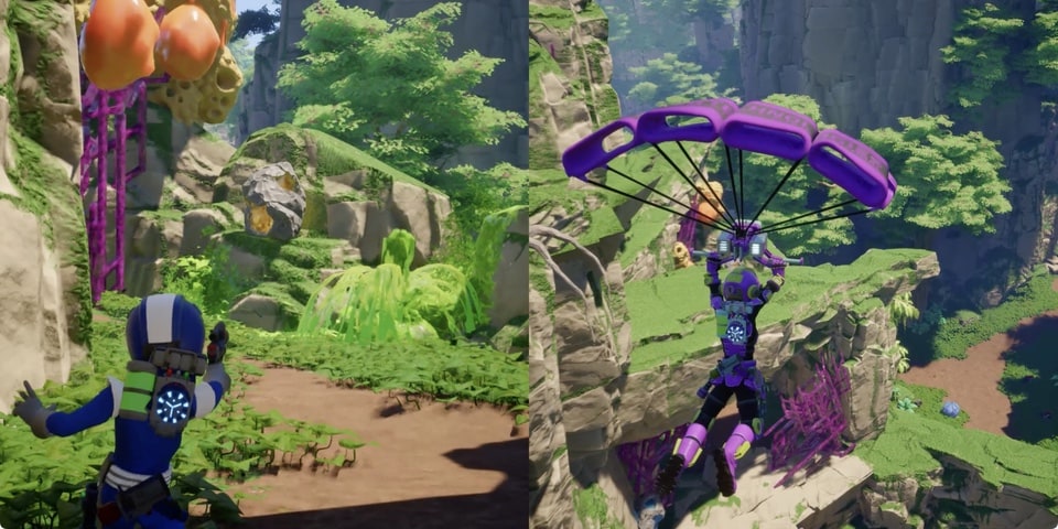 遊戲支援分割畫面合作模式