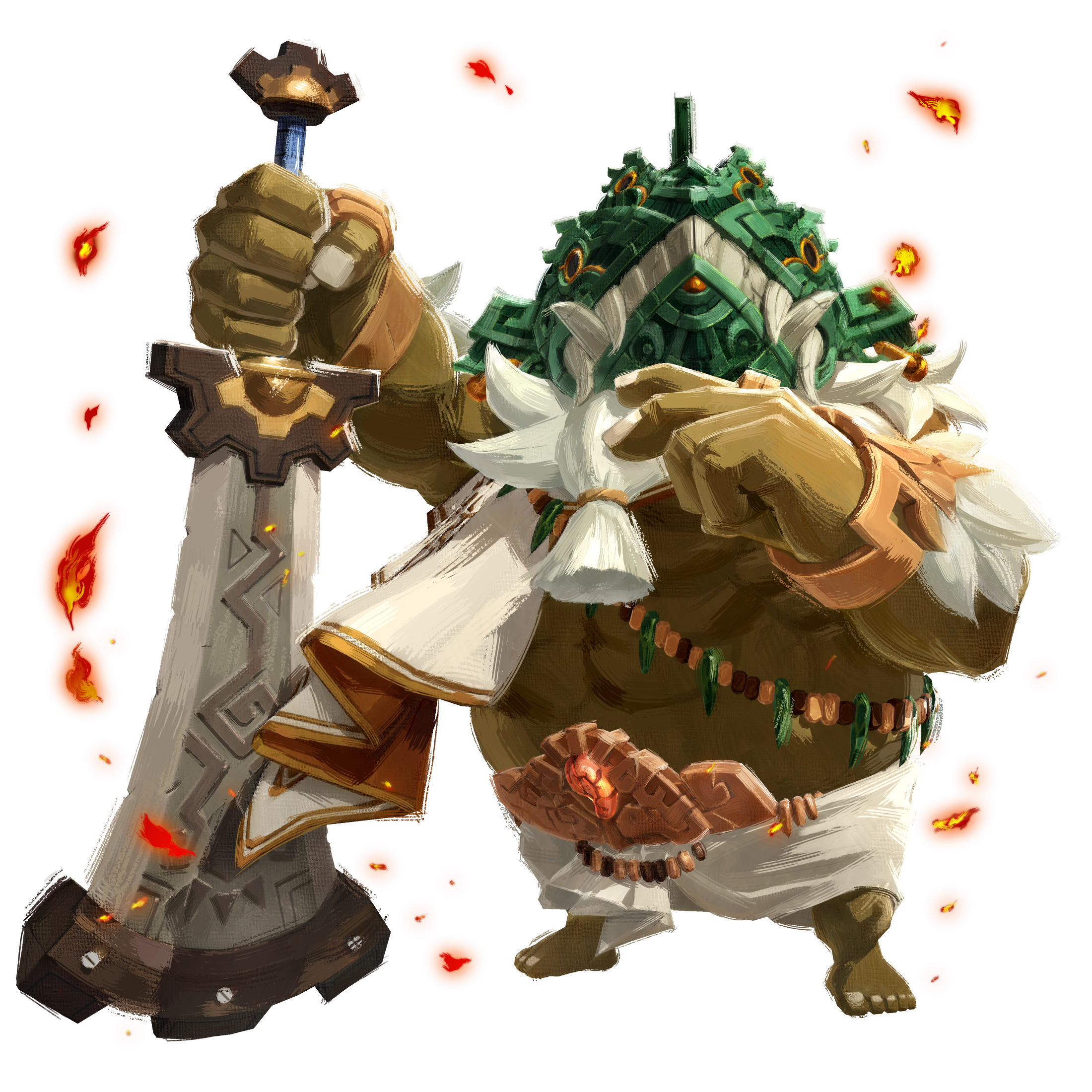 鼓隆族族長 阿迦司塔