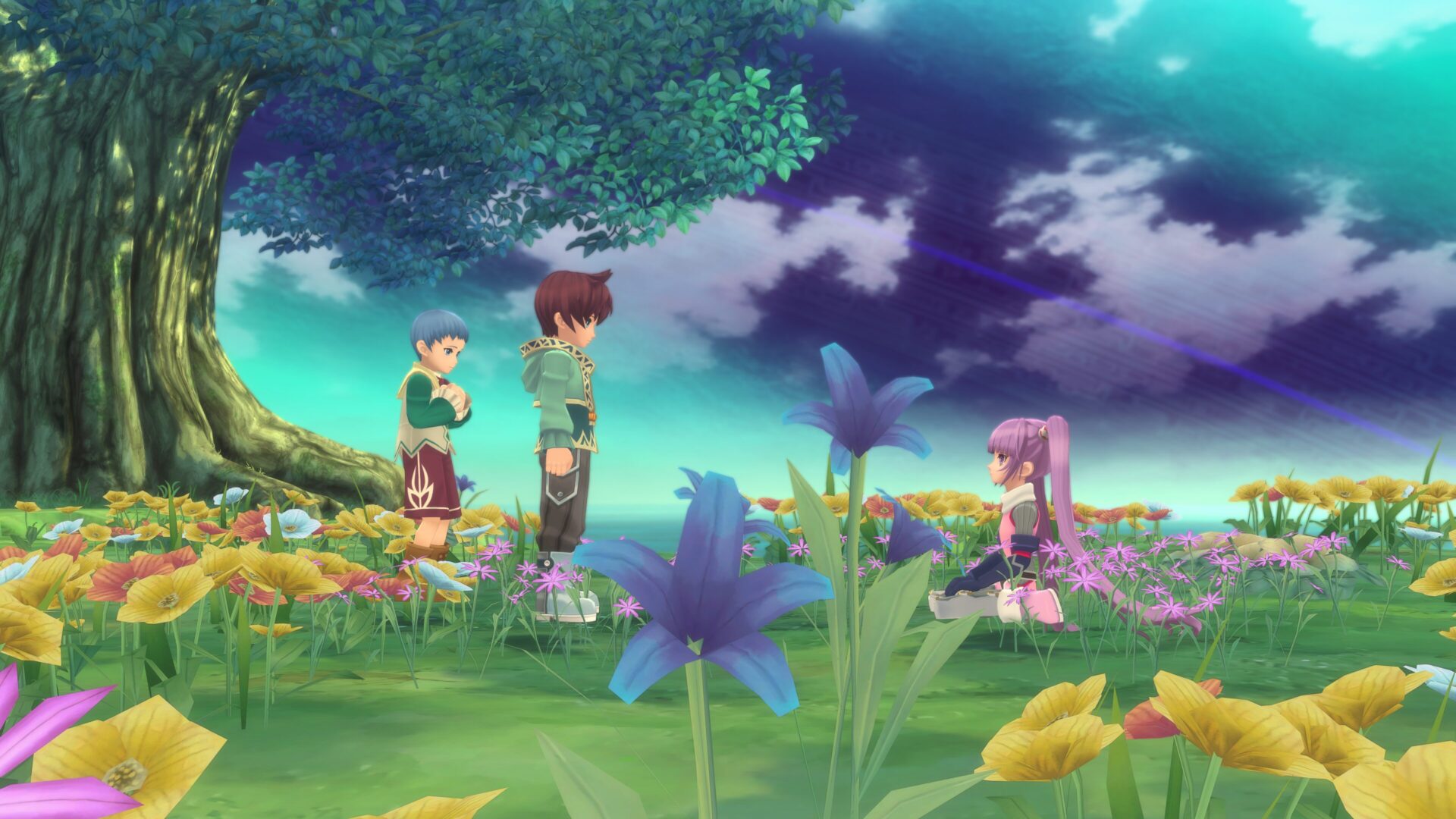 美德傳奇 f Remastered 幼年時期的主角們