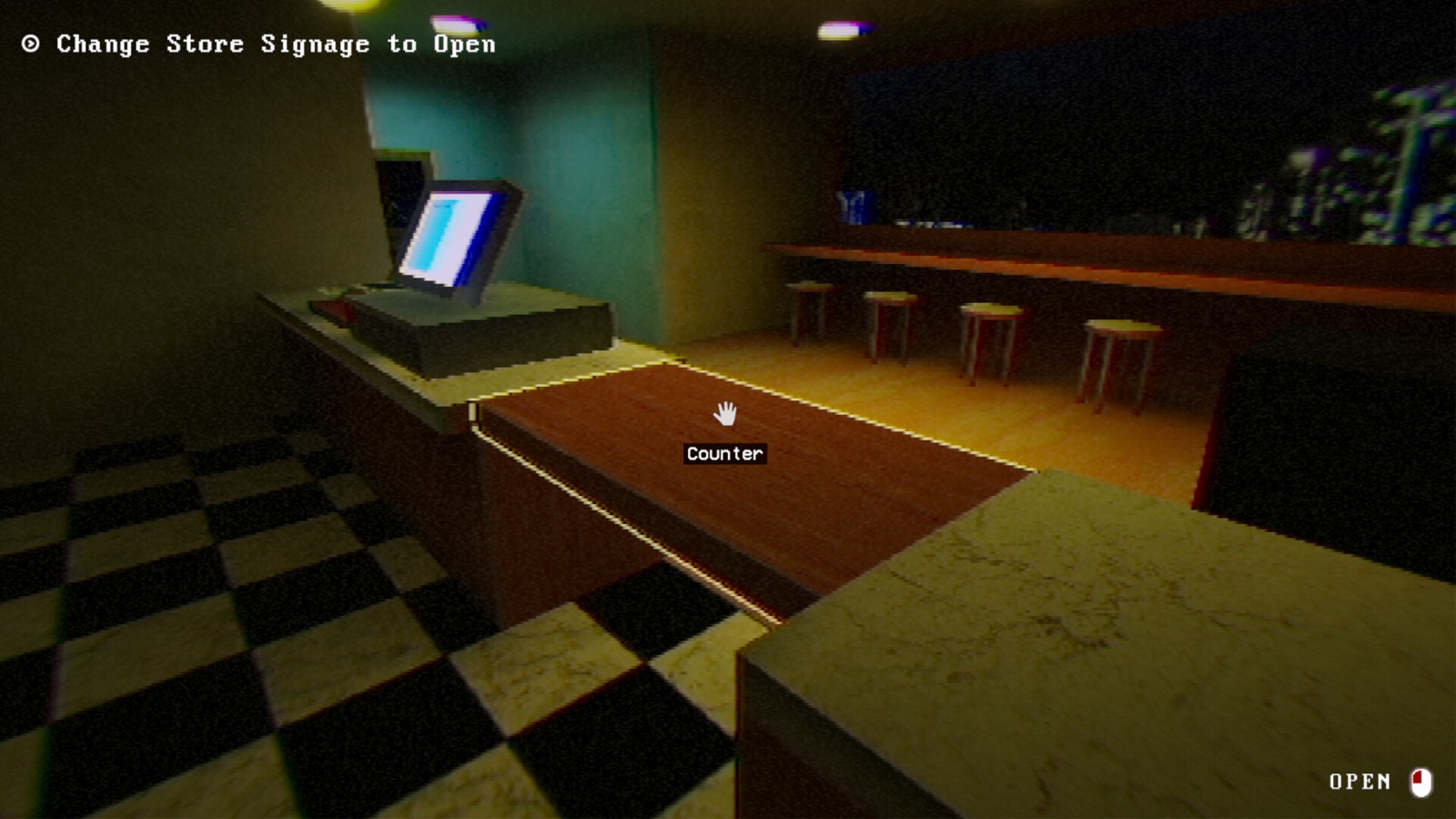 恐怖風格的珍奶店模擬遊戲《The Boba Teashop》