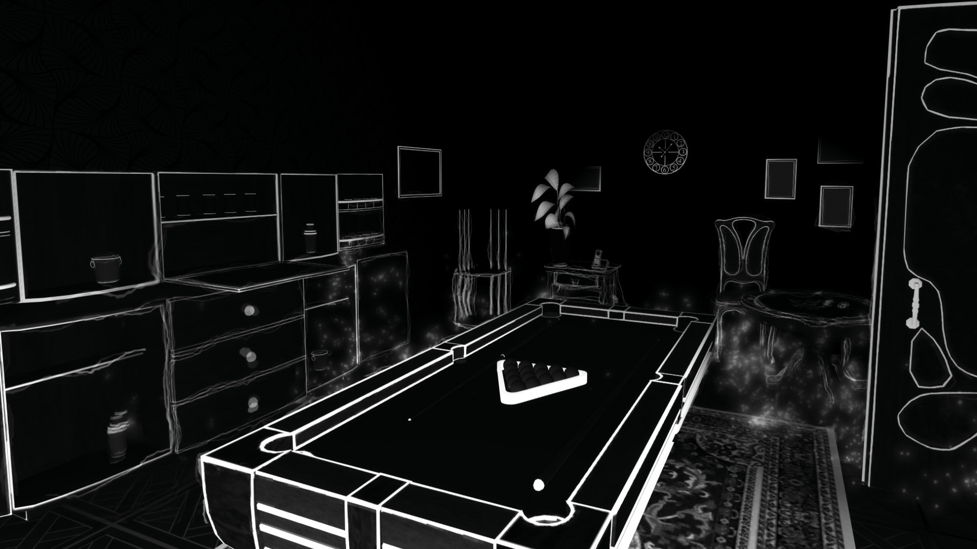 遊戲中的回聲定位視覺效果