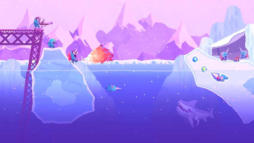 遊戲中的貼紙簿模式,可讓玩家自由創作場景