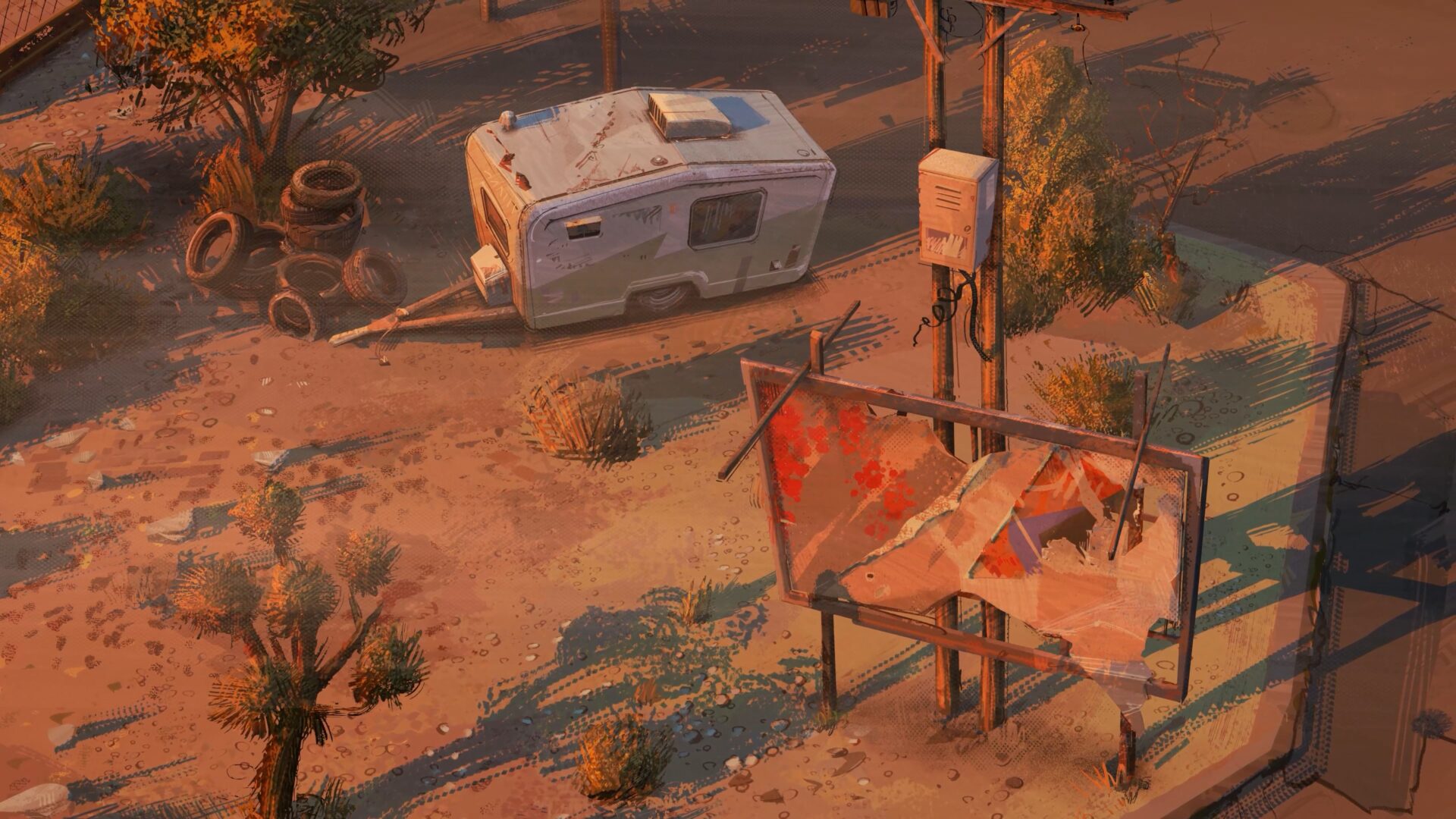 悔恨谷中的一處神秘場景