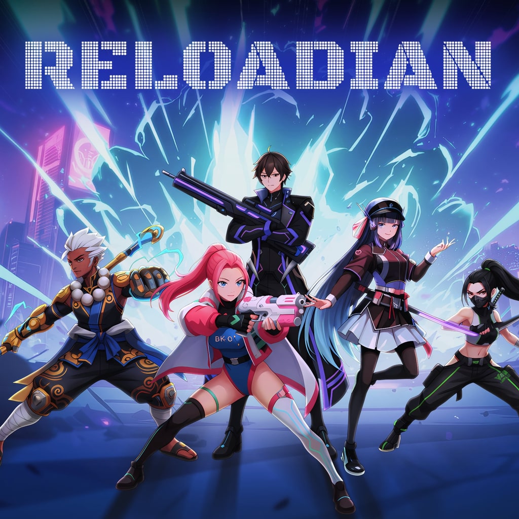 Reloadian 主視覺藝術圖