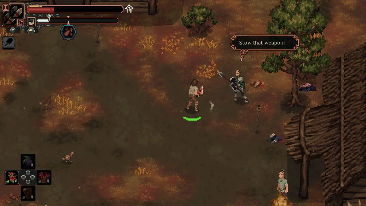 遊戲中豐富的武器與裝備選擇