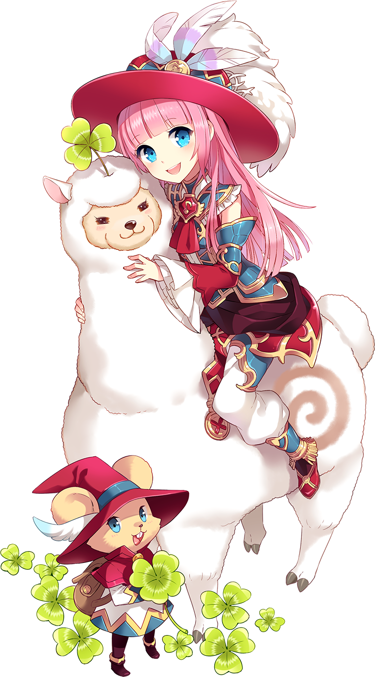 聖境傳說可愛的羊駝坐騎