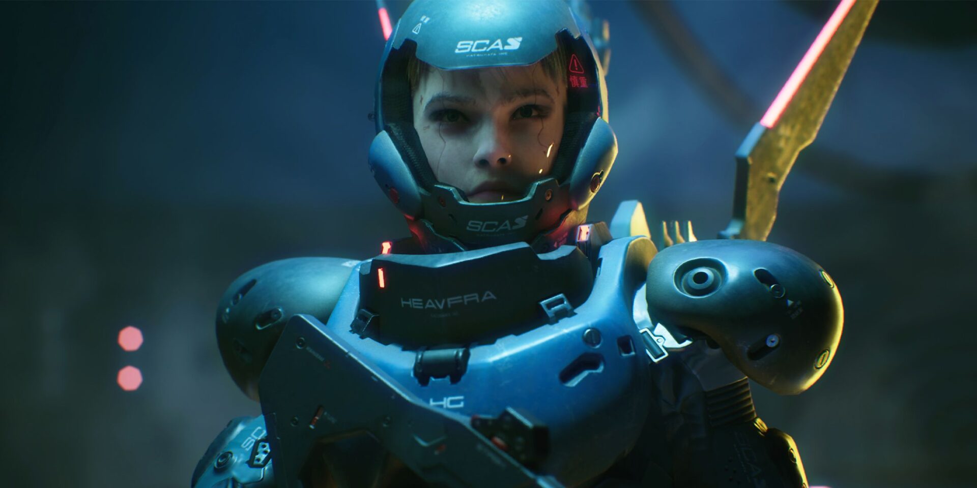 主角 ASKA，一位先進的 HYPER UNIT