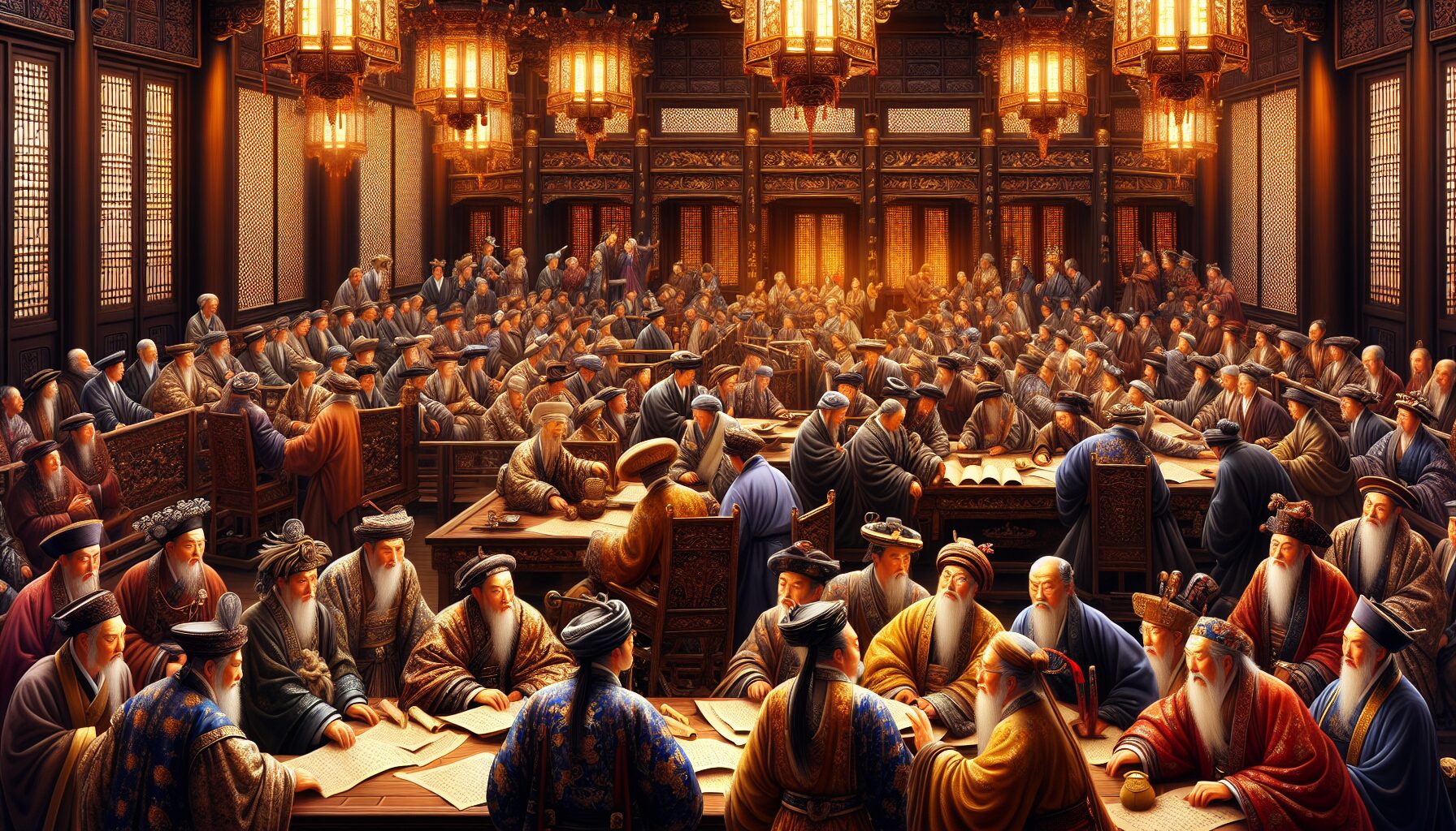 范閑與五竹、陳萍萍、慶帝等主要人物關係美術解讀