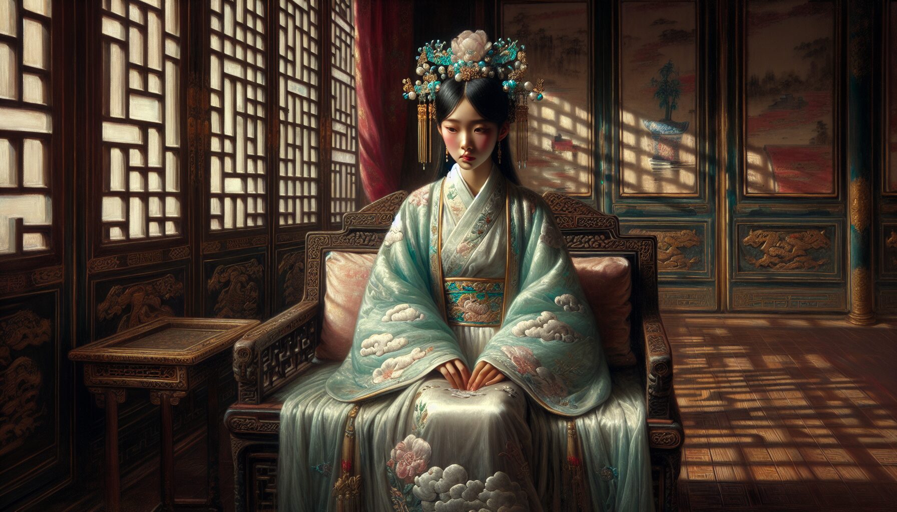 張妼晗貴妃（王楚然）唯美劇照