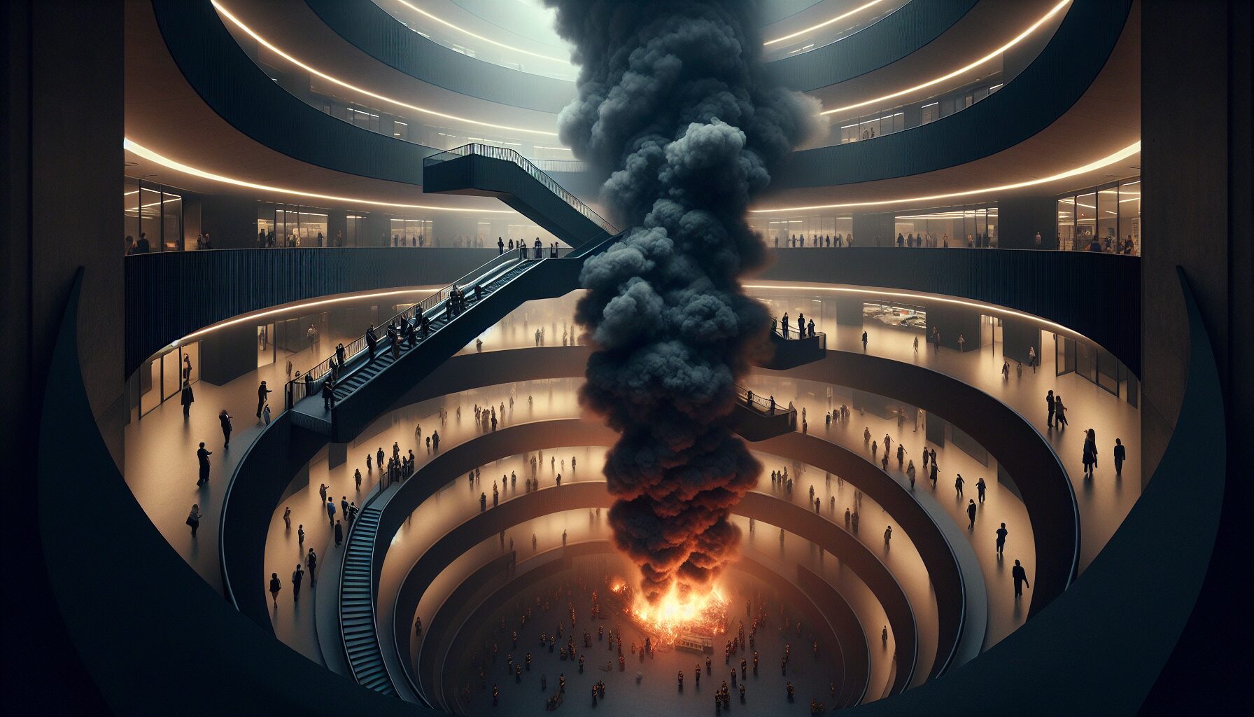 罹難者追悼現場與獻花台