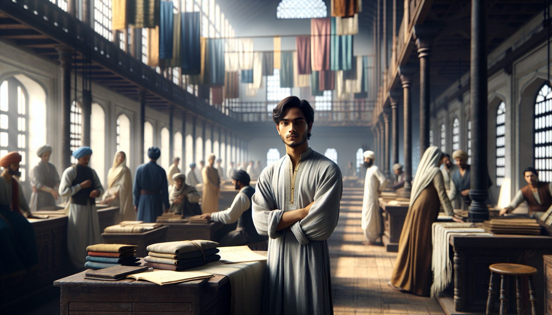 寧毅與蘇檀兒在商戰中聯手經營蘇家布行