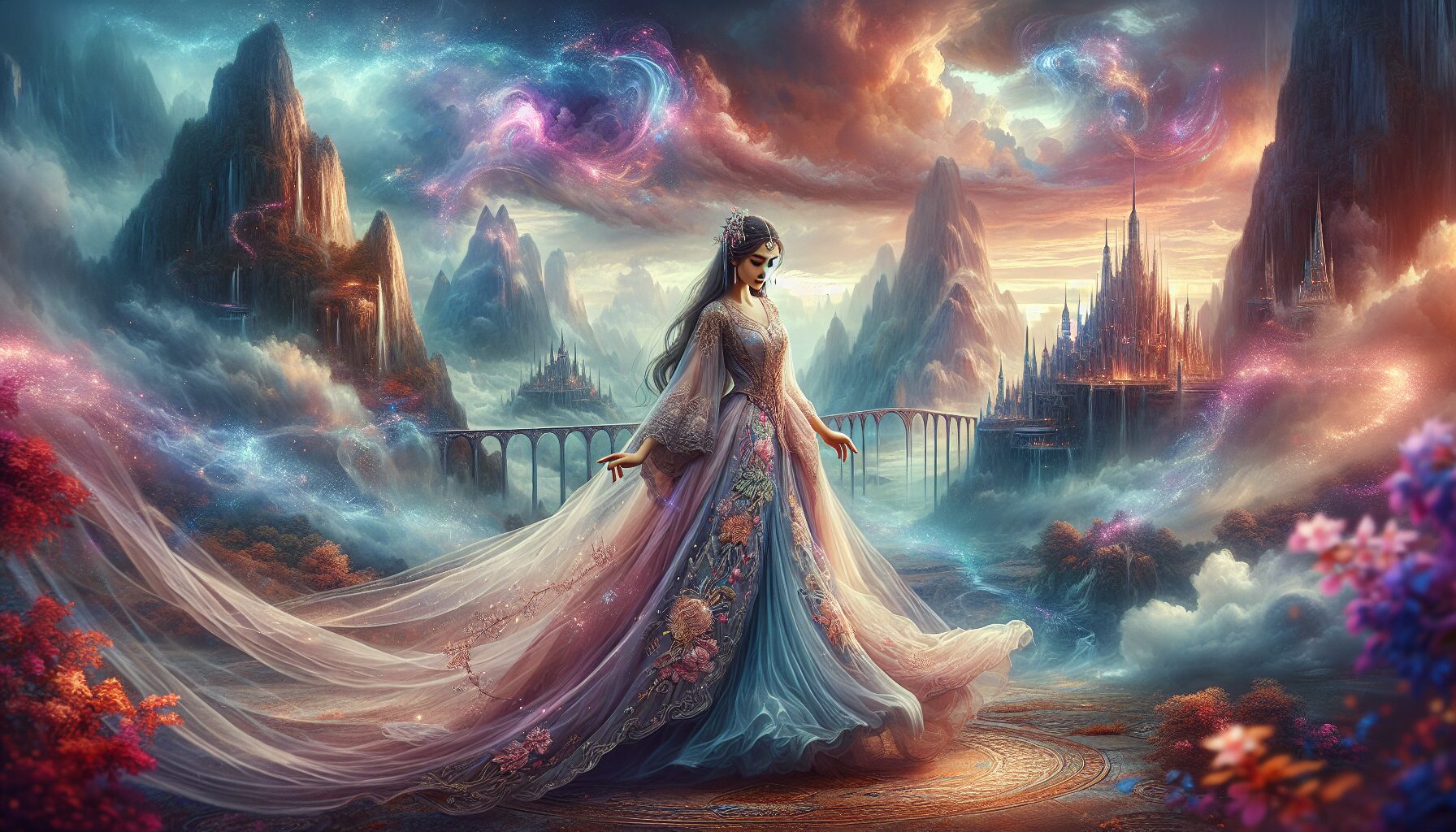 《與鳳行》電視劇劇照,趙麗穎飾演沈璃