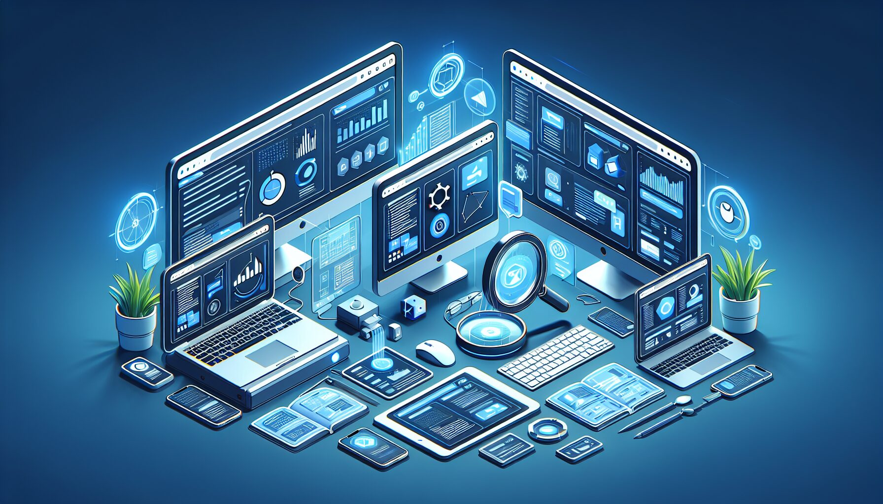 SEO檢測工具與分析介面實例