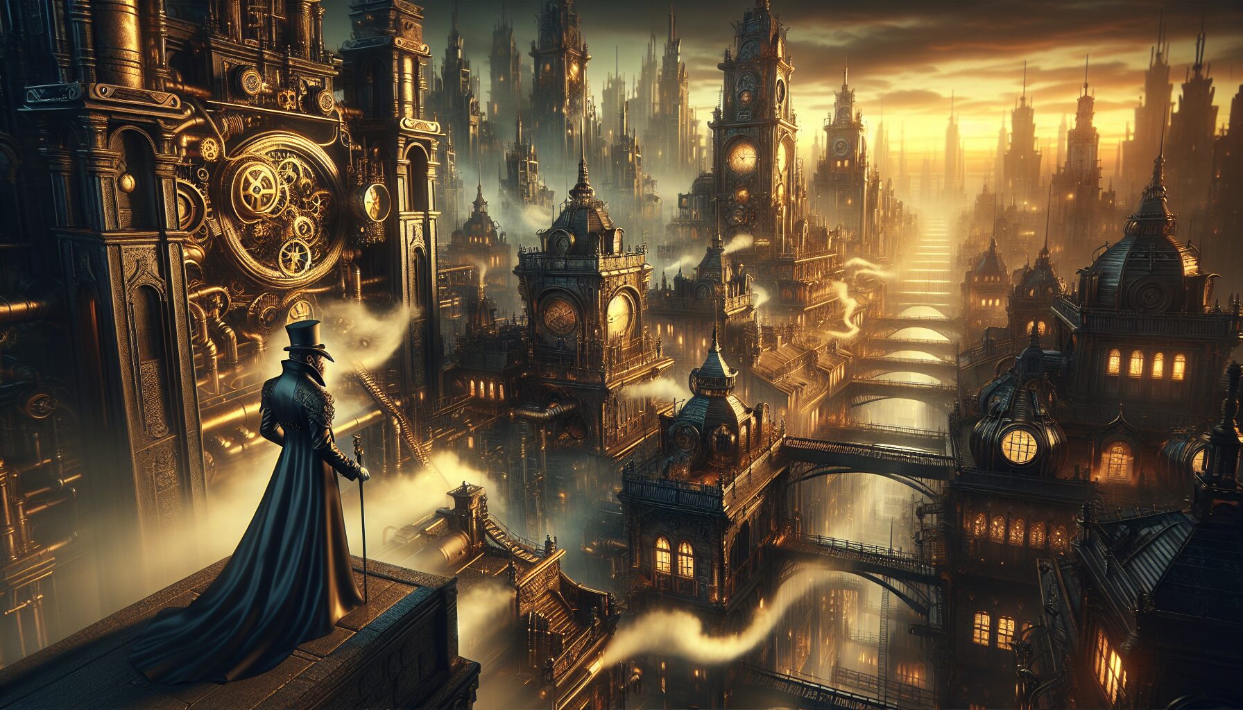 詭秘之主蒸汽龐克世界觀插圖