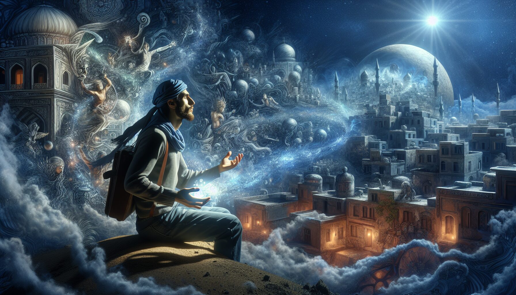 《小說的配角》主角金はじめ與奇幻校園場景