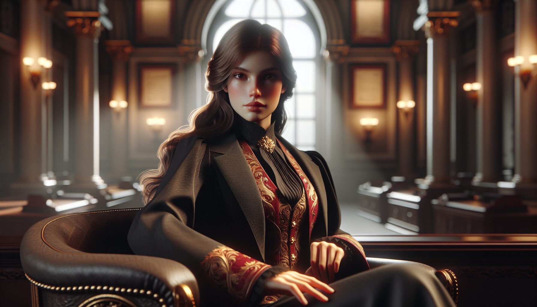 長離與今汐的互動畫面劇情CG