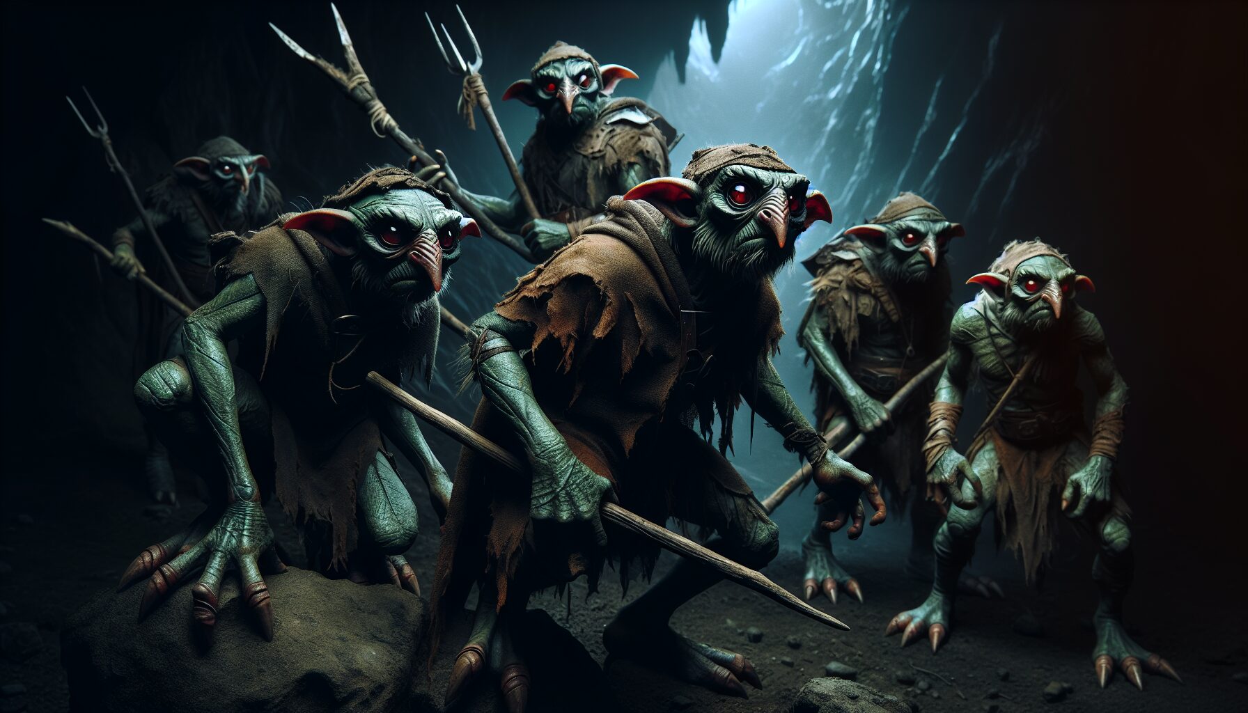 早期奇幻作品中的哥布林族群