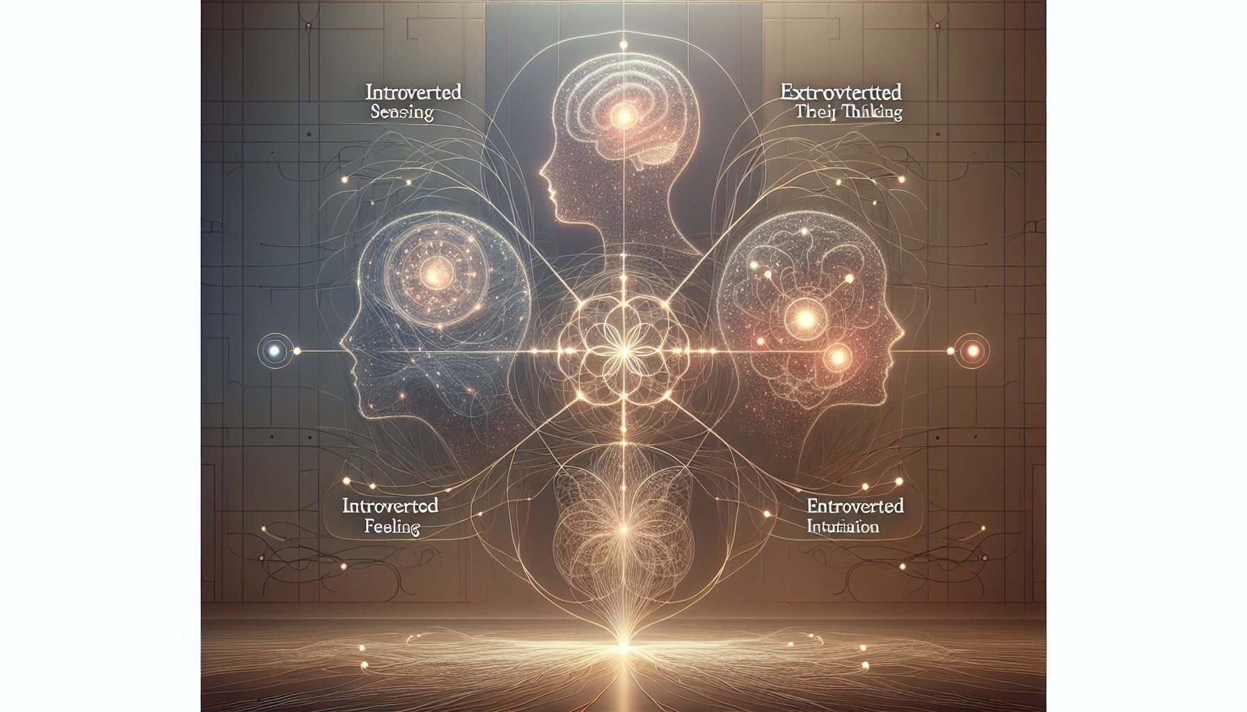 ISTJ認知功能示意圖