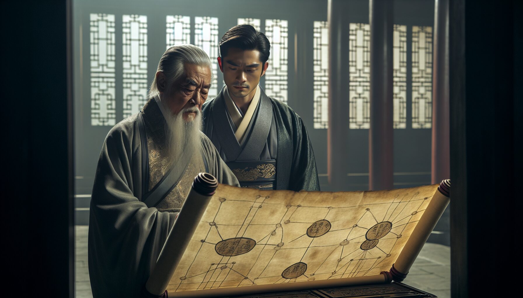 回到明朝當王爺之楊凌傳小說中王陽明智謀與鬥爭劇情繪圖