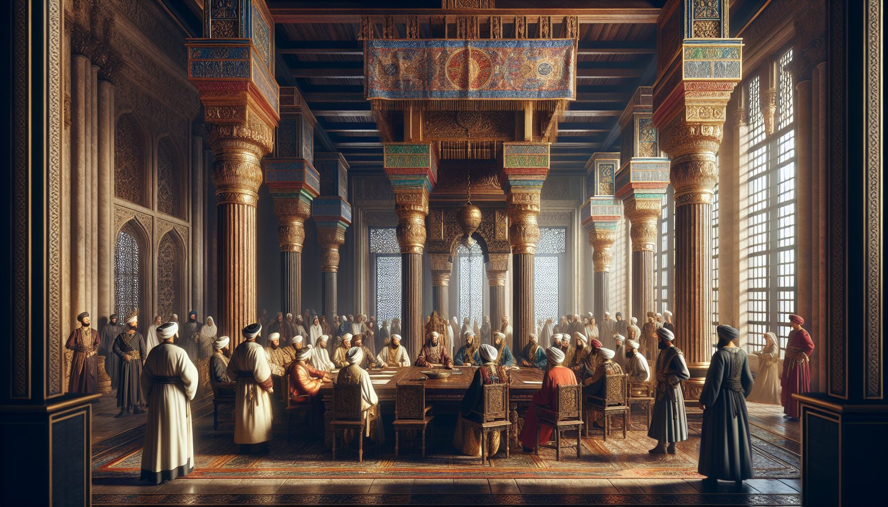 雪中悍刀行廟堂與江湖勢力對峙插畫