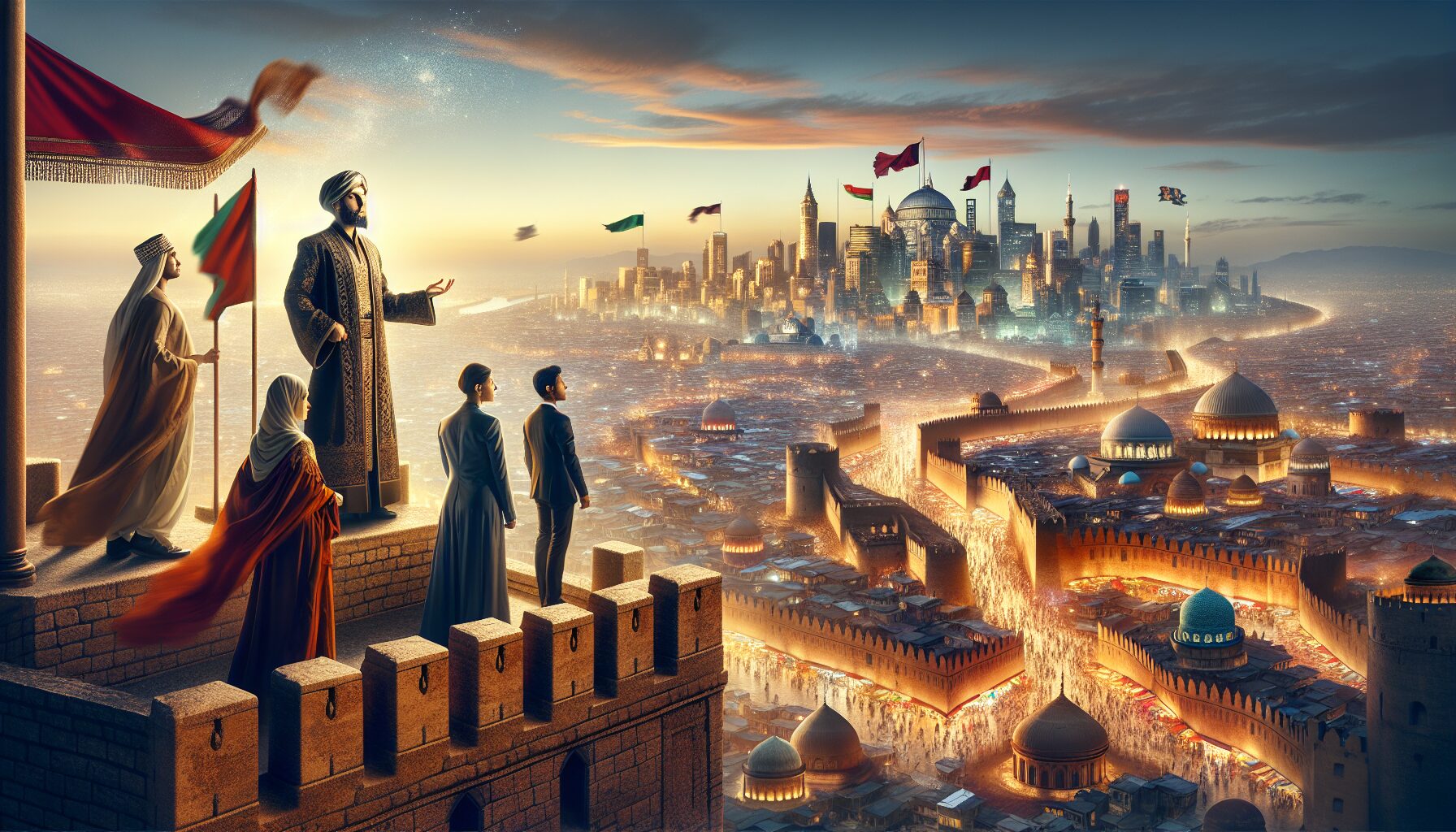 技術流權謀小說場景想像圖