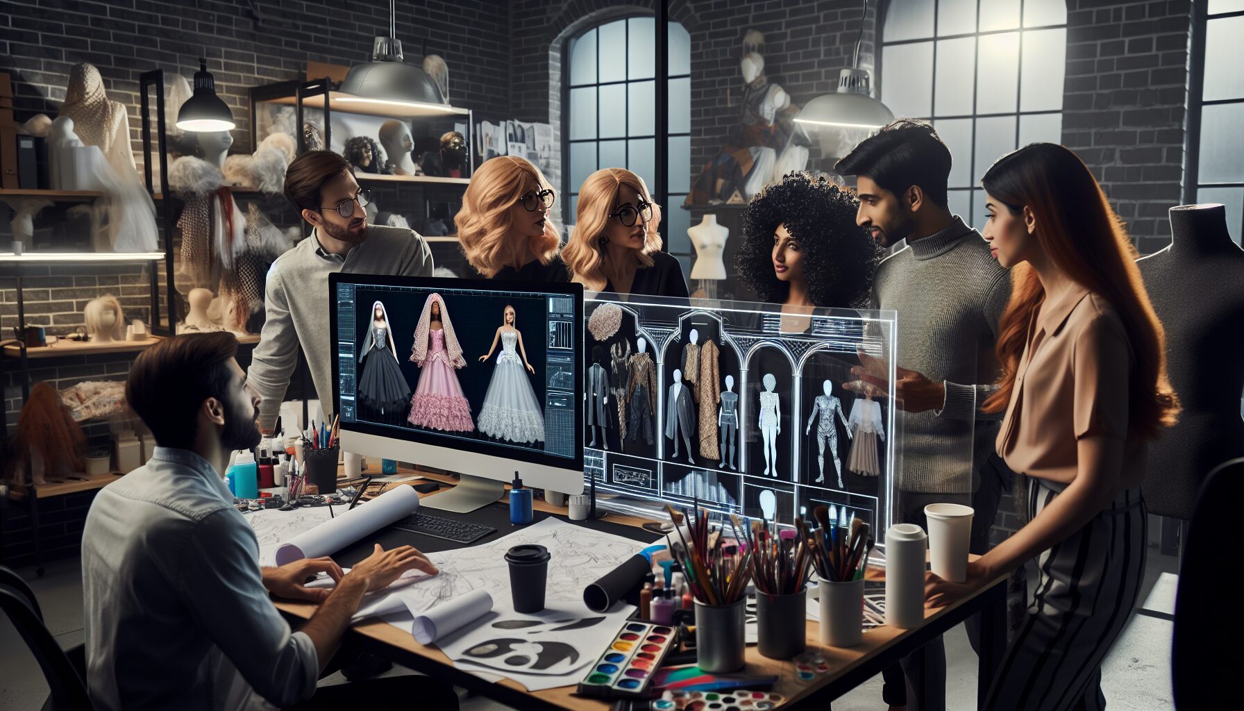 HaneAme 雨波 Cosplay 展覽現場風景照