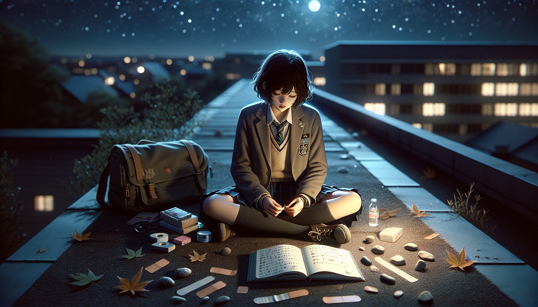 高松燈與MyGO!!!!! 樂團成員在舞台上演出的畫面，展現角色獨特魅力