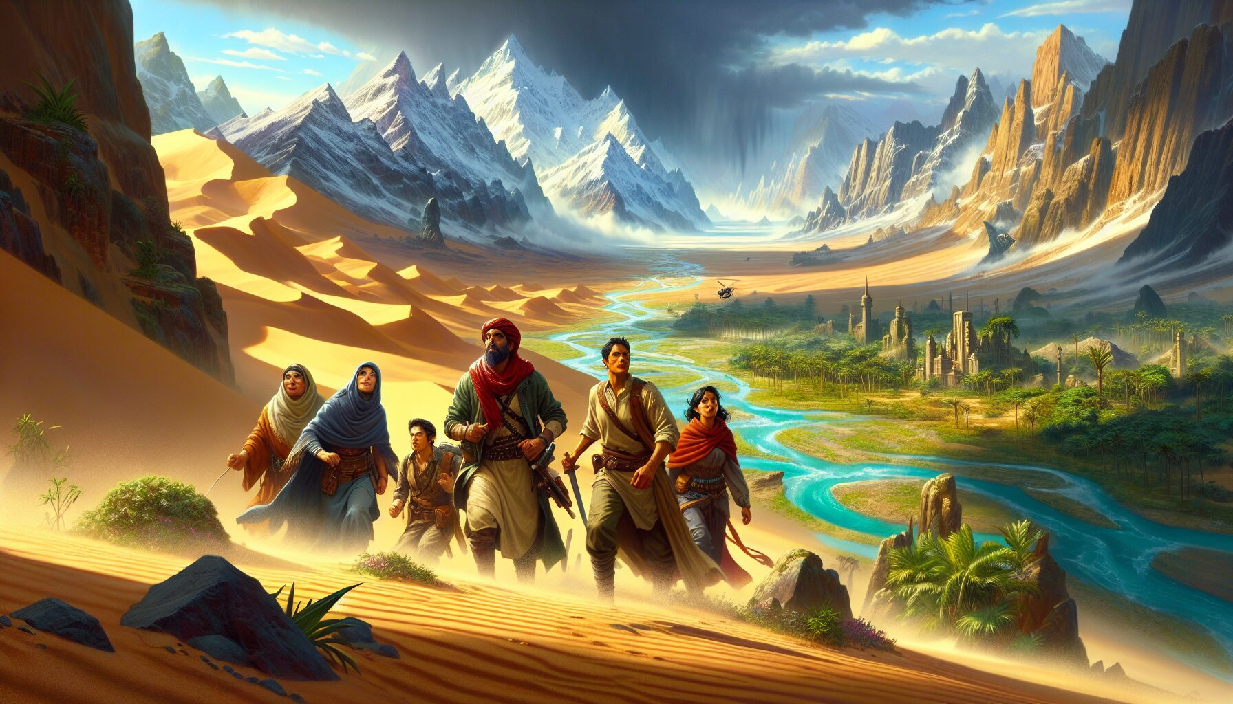 《野蠻遊戲：瘋狂叢林》經典組隊冒險畫面