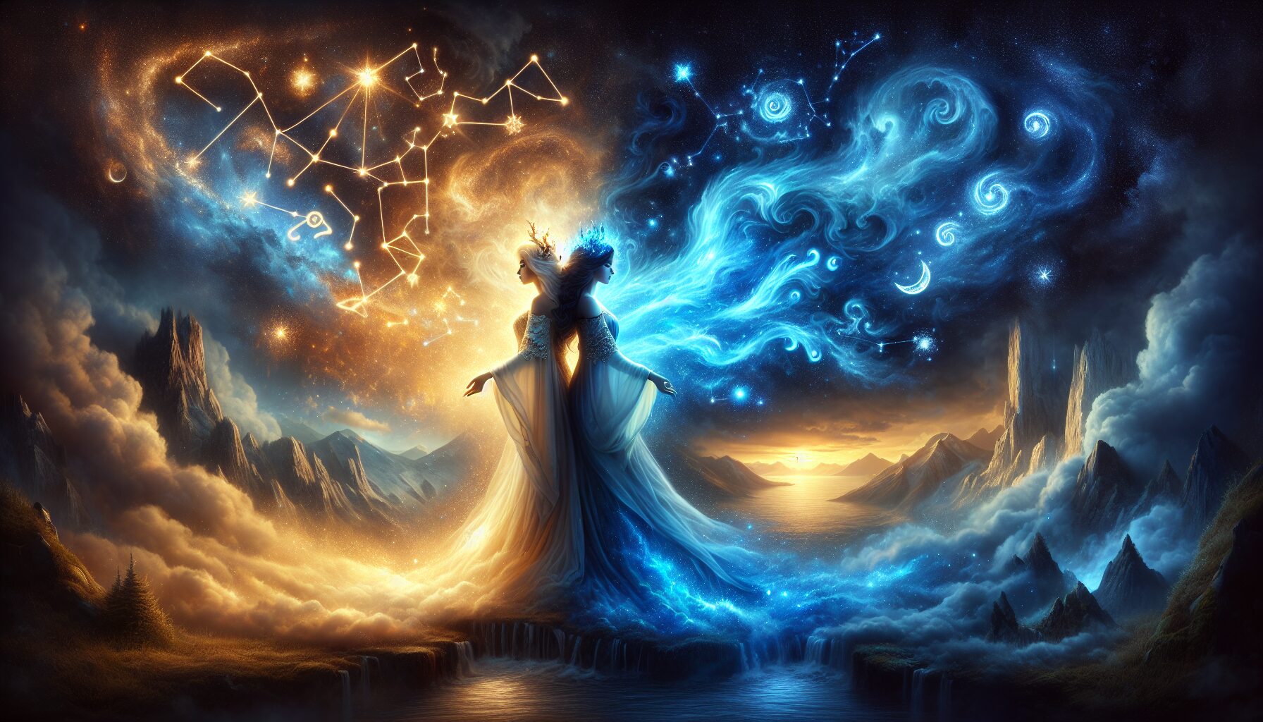 小說《星落凝成糖》中星曜命理與角色命運對照的插圖