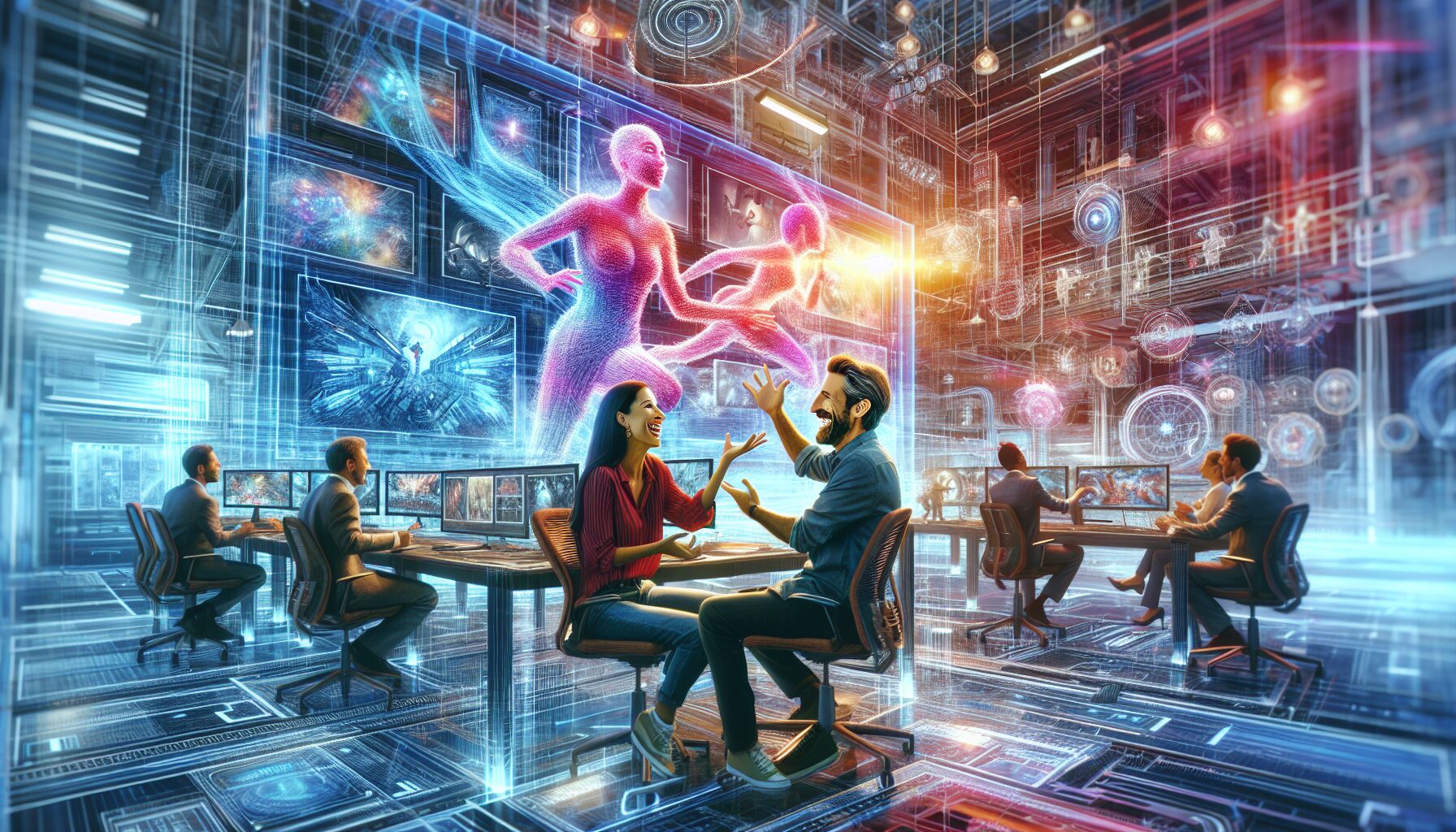 艾莉塔CGI角色建模,細緻的面部捕捉技術展示