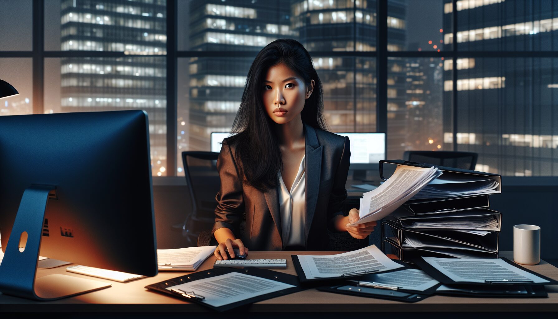 寧檬逐步成長為職場投資總監的關鍵劇照