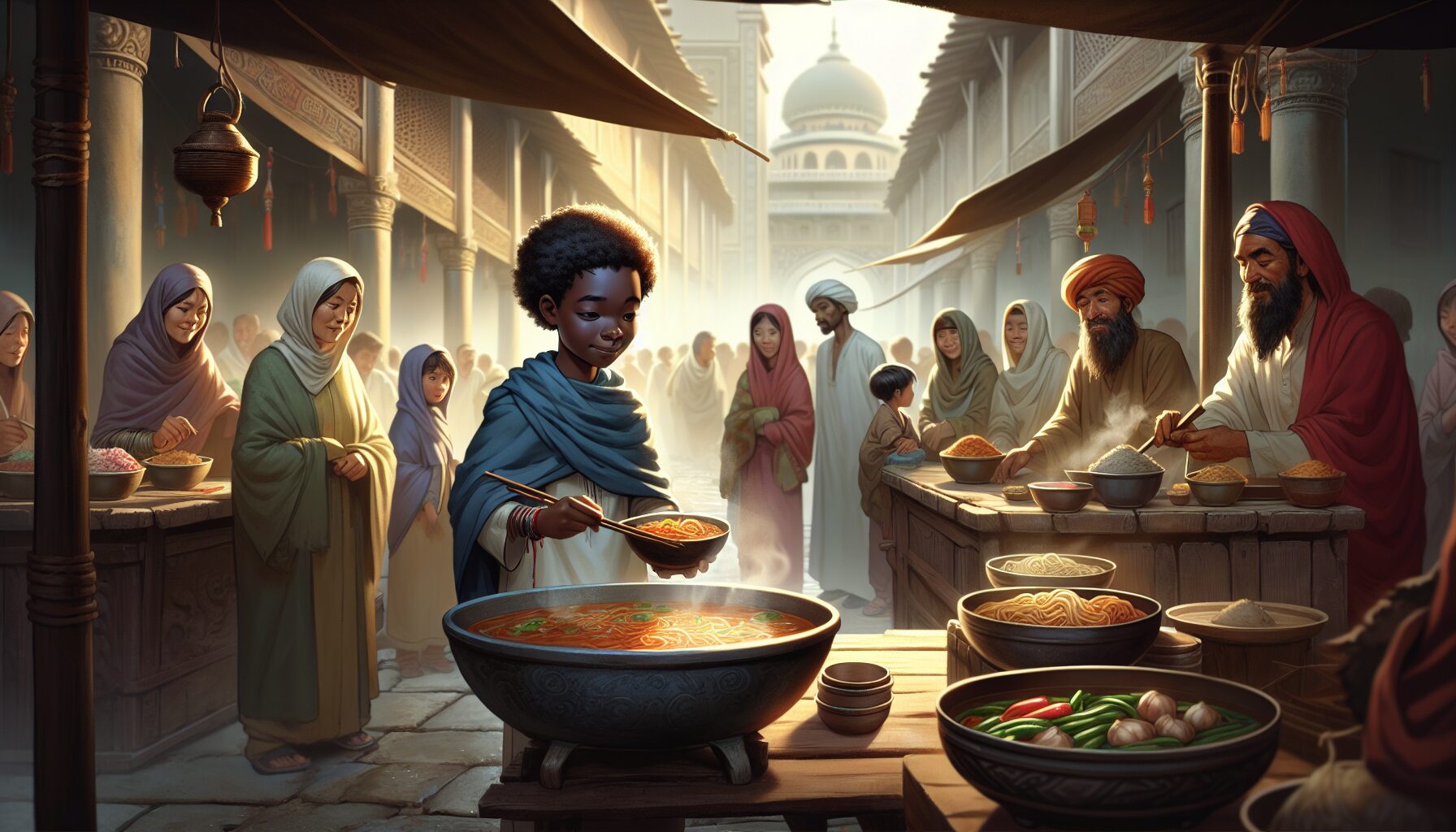 穿越賣酸辣粉小說配圖