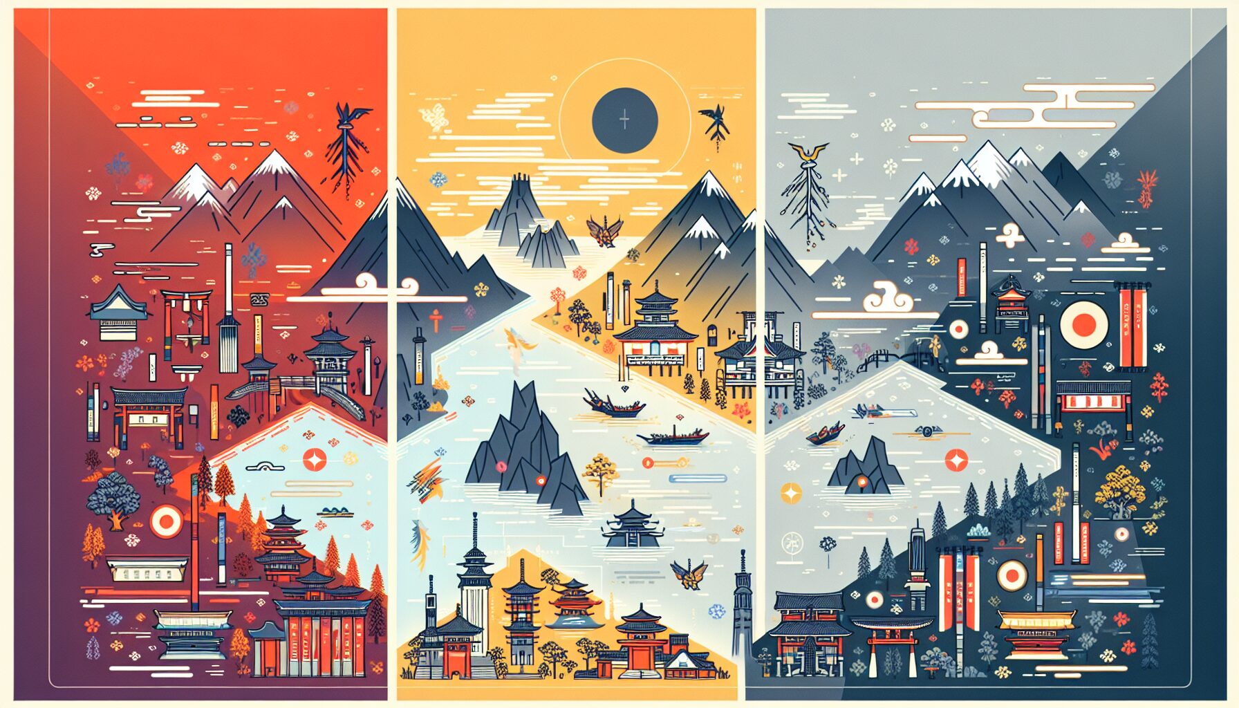 桃太郎電鐵全新日本分區地圖玩法示意圖