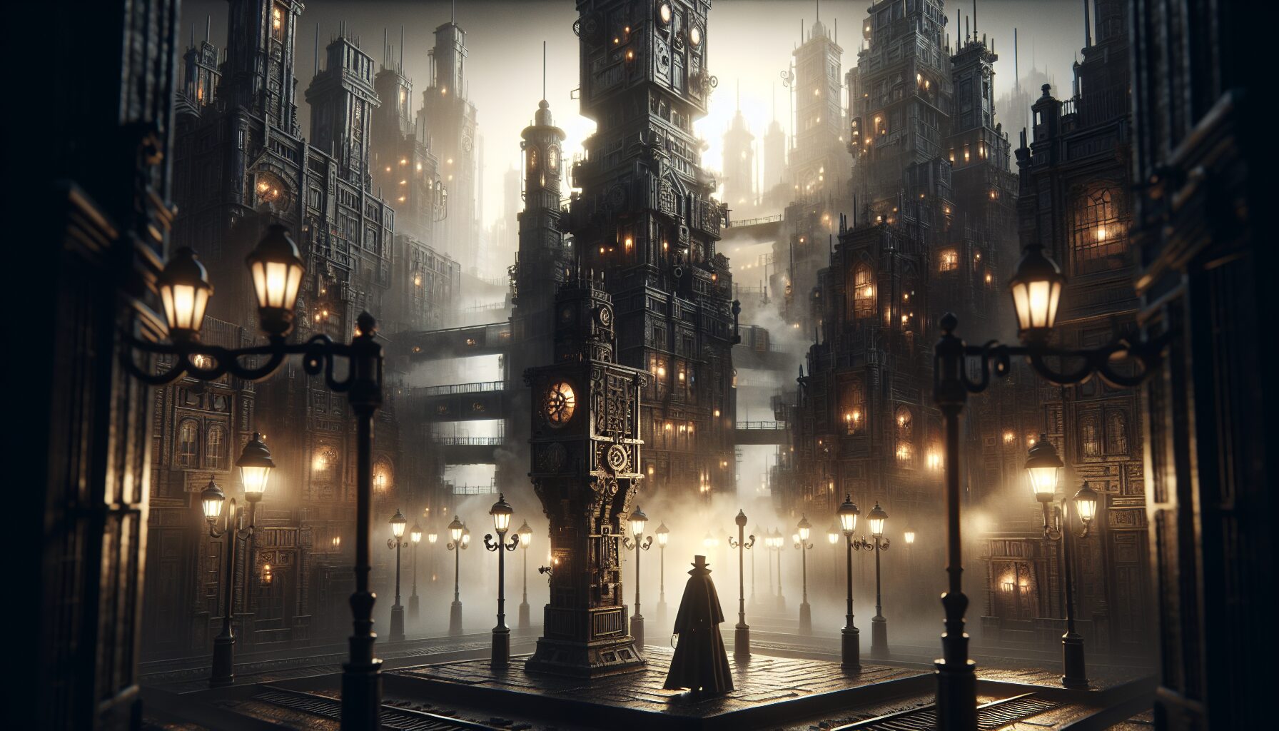 《詭秘之主》小說風格插畫