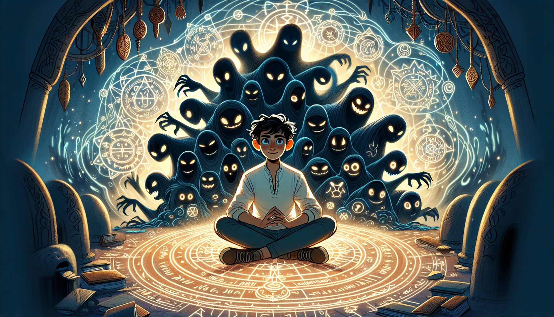 《我師兄實在太穩健了》主角形象插圖