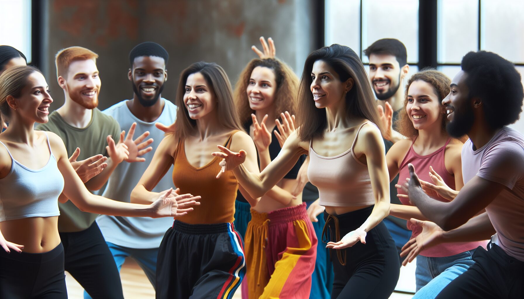 Petra Alexandra Leßmann帶領教練現場體驗年度共融舞蹈教學