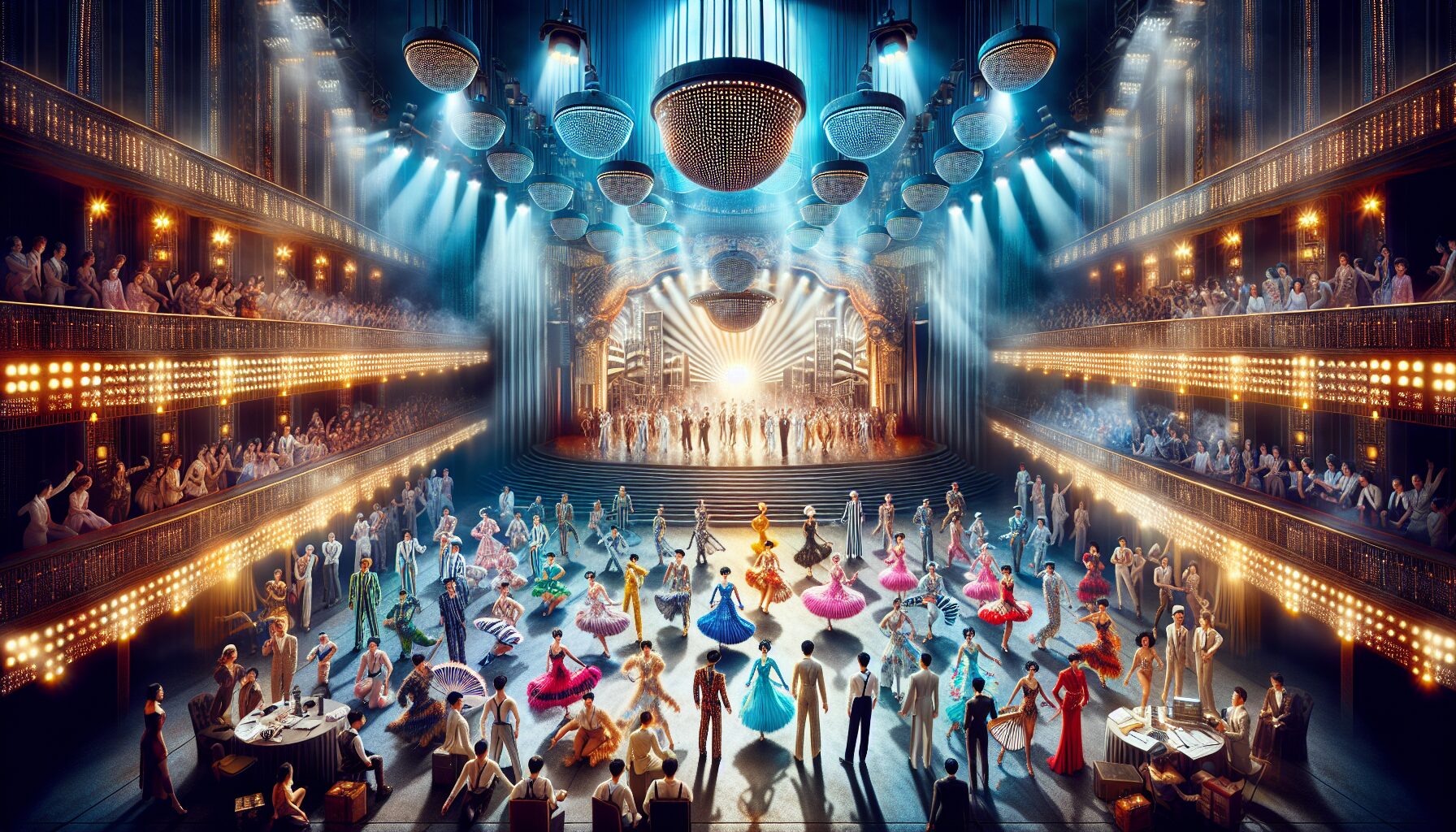 Let's Dance 2025巡演專業舞者參與全國範圍大型排練照