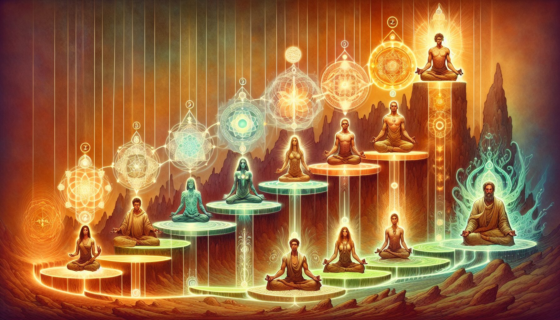 鬥氣等級體系圖解,各等級徽章分明