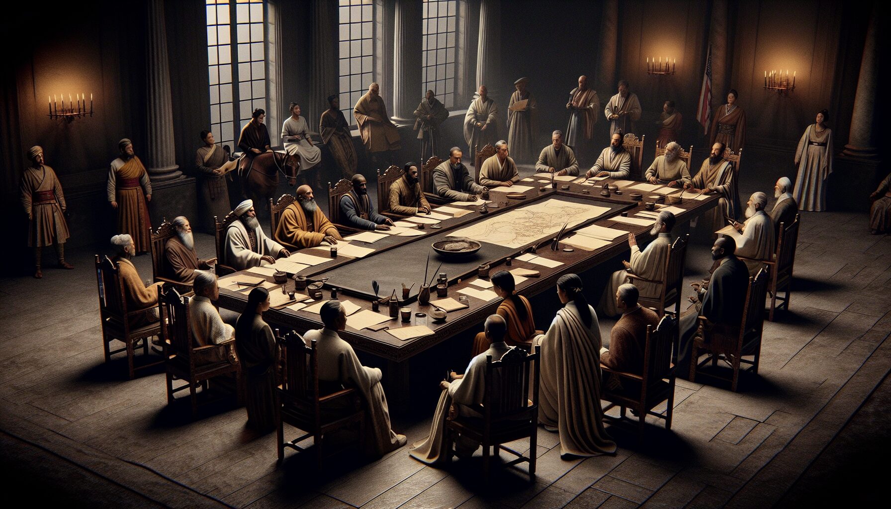 施政與官員任命內閣總覽畫面