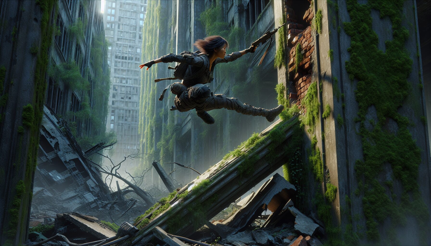 艾莉 移動和潛行系統展示