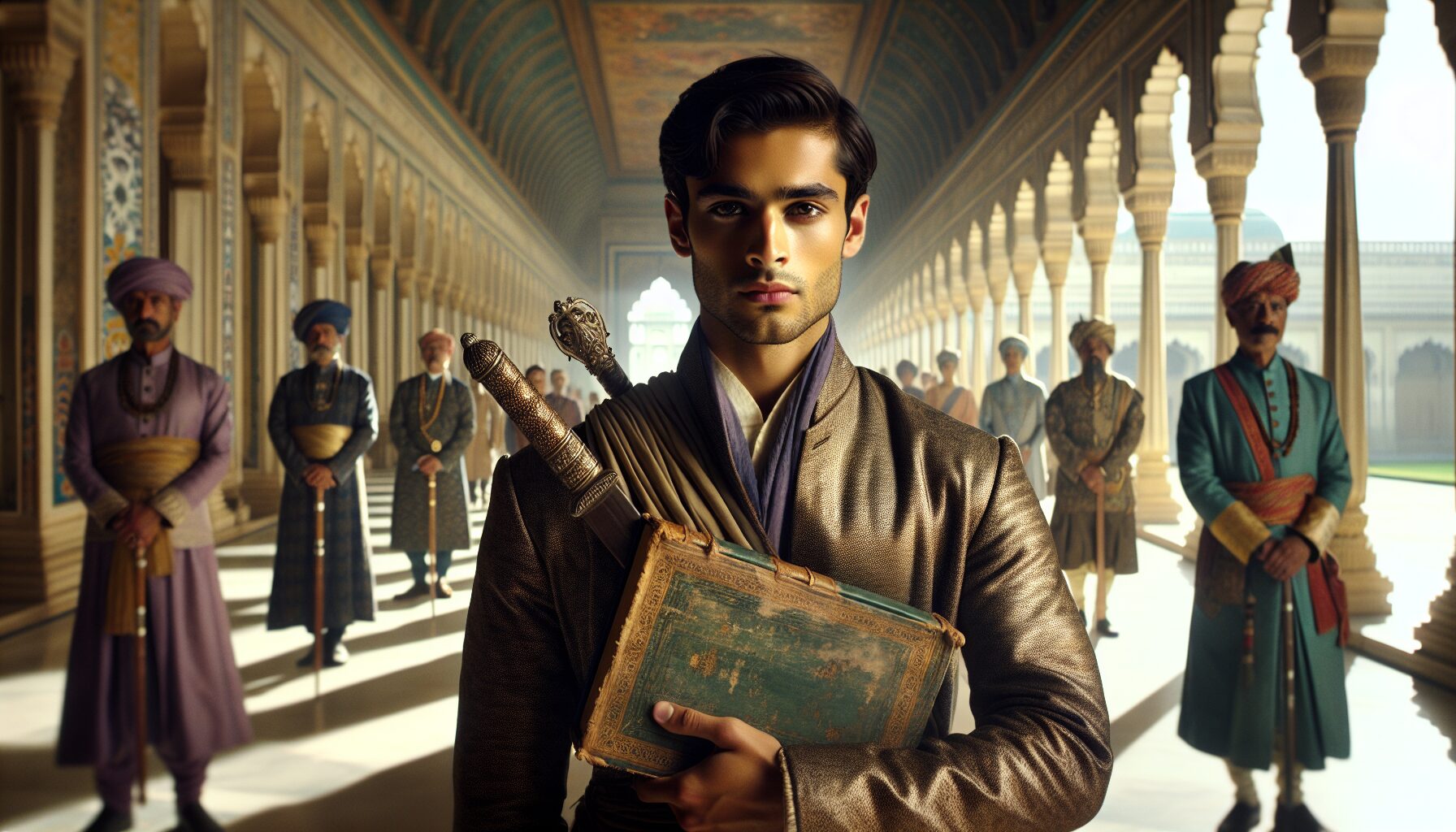 《鶴唳華亭》封面美術及主角悲壯剪影