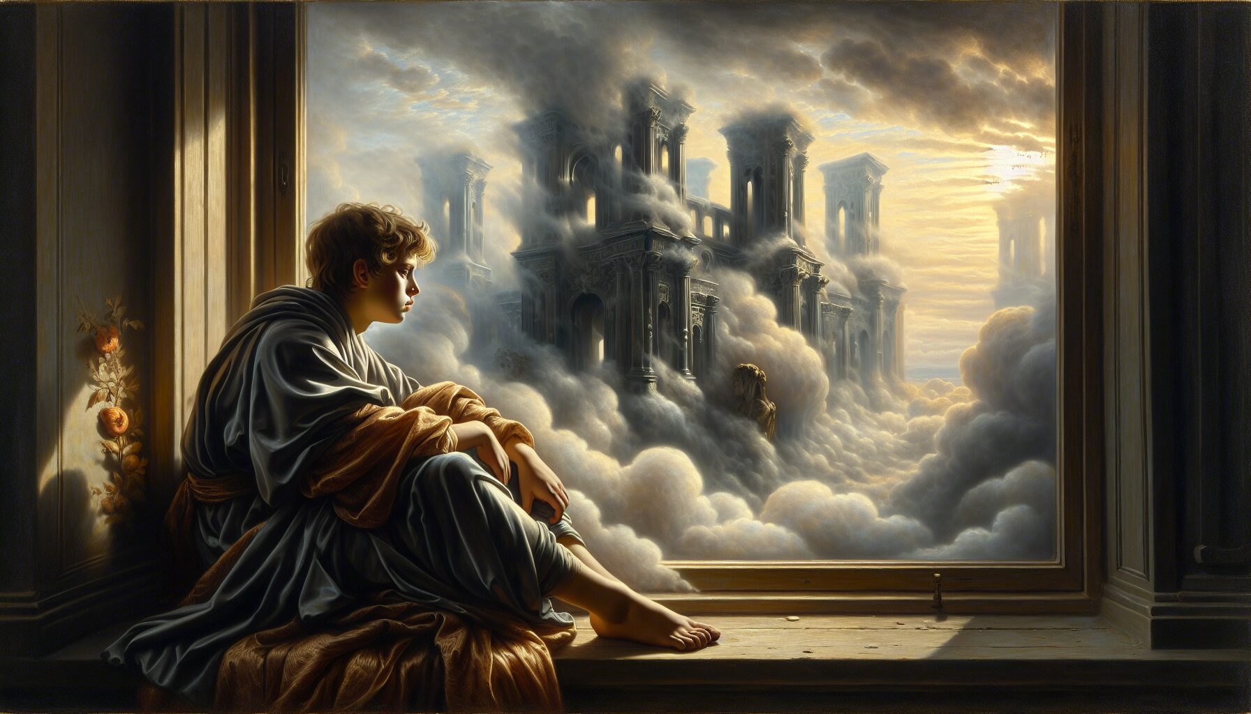 《將夜》主角寧缺與桑桑冒險場景