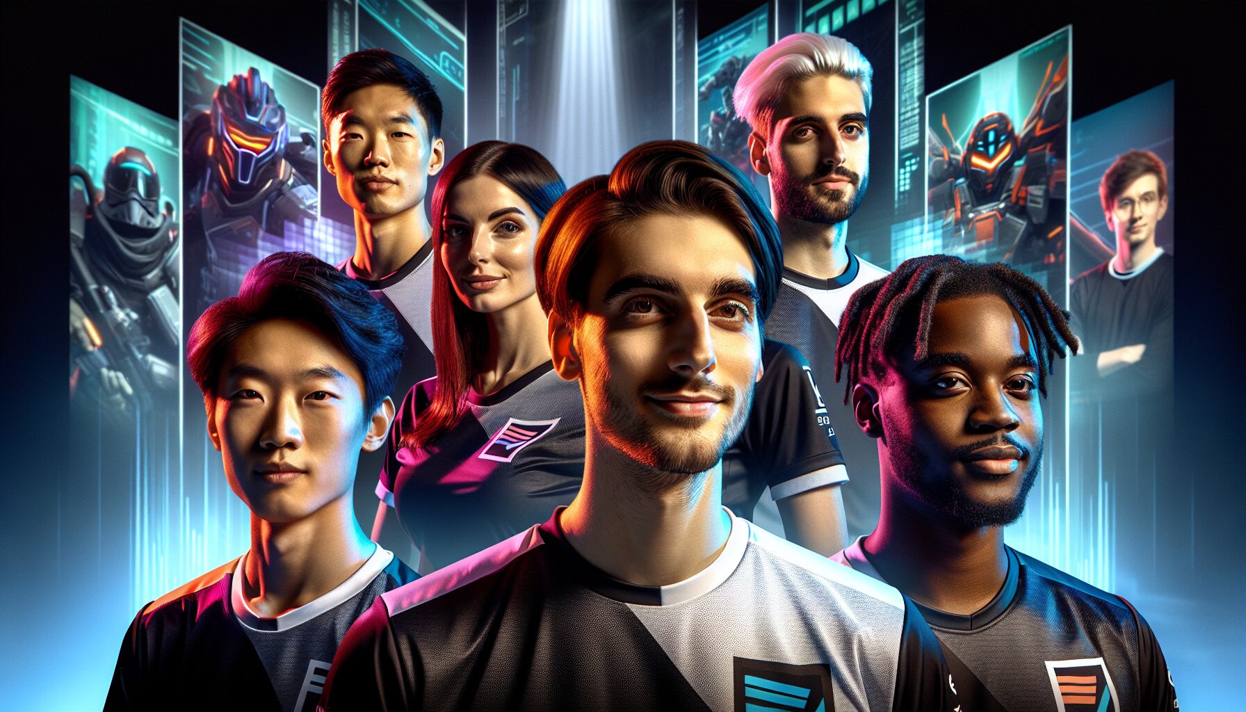 全職高手主要角色群像（葉修、蘇沐橙、黃少天等）」 class=