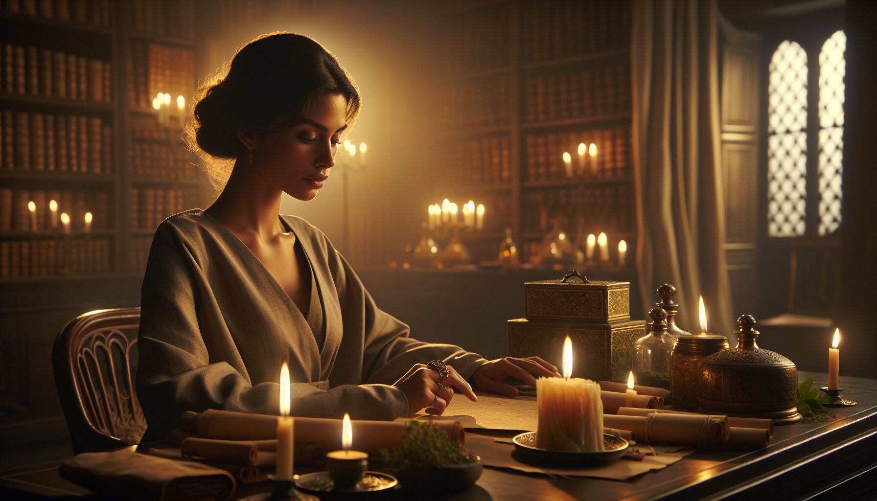 小說《似錦》人物插畫:姜似與家人場景