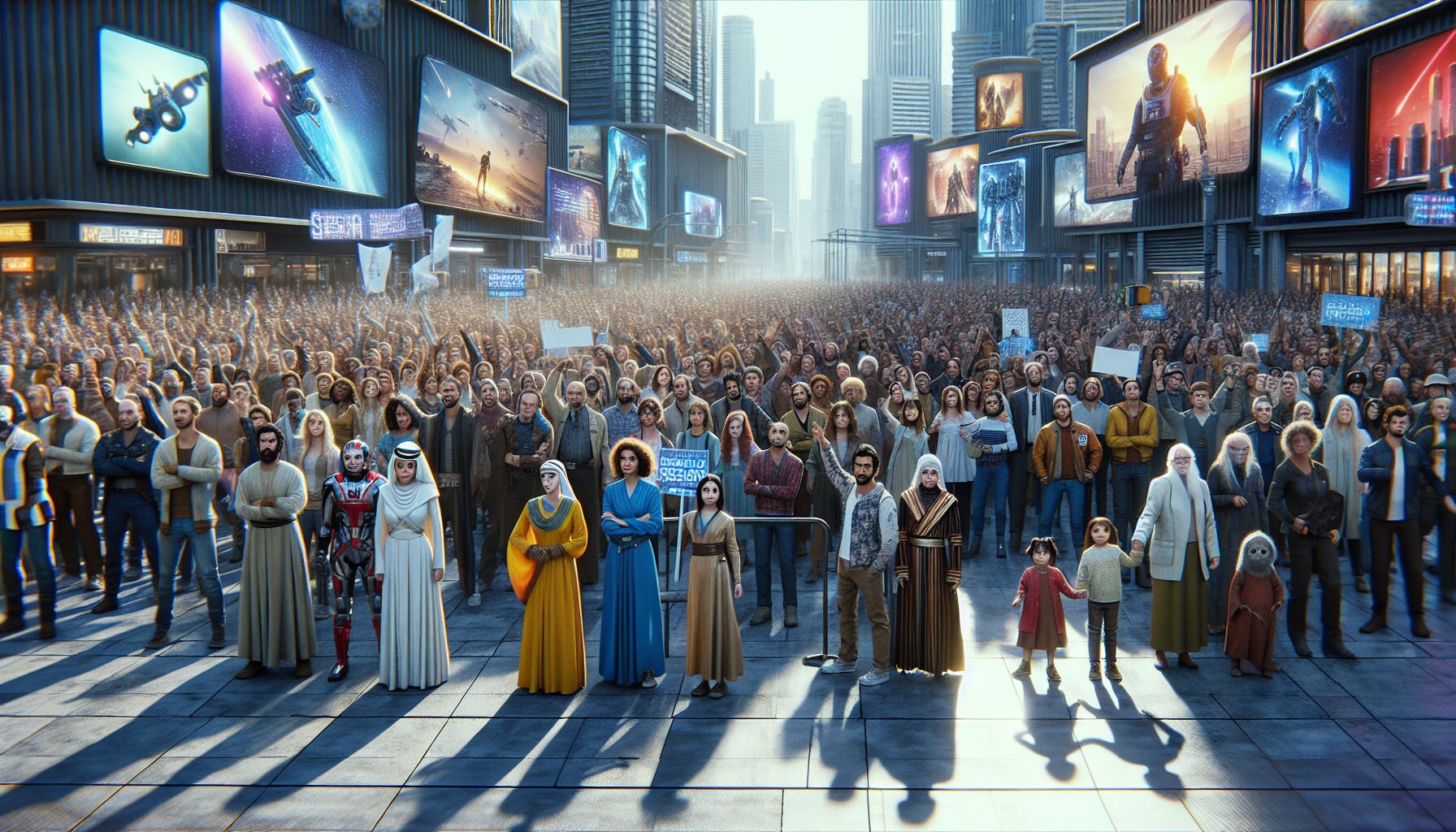 艾莉塔決心仰望薩雷姆天城的震撼劇照