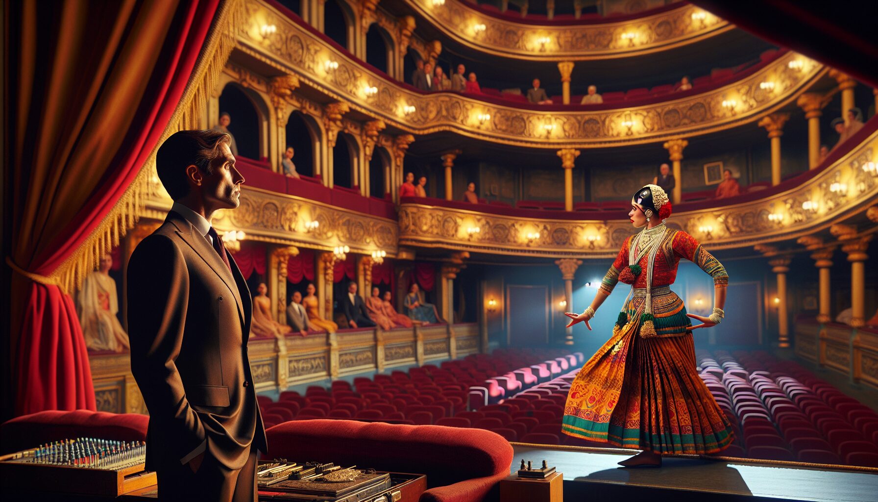 黃曉明在《錦繡緣華麗冒險》中飾演經典民國霸道總裁左震，霸氣與柔情並存。