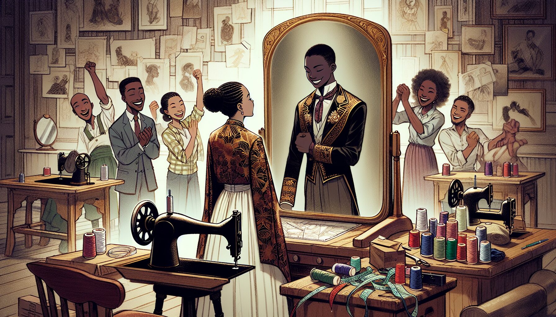 四大角色Cosplay同框歡樂畫面